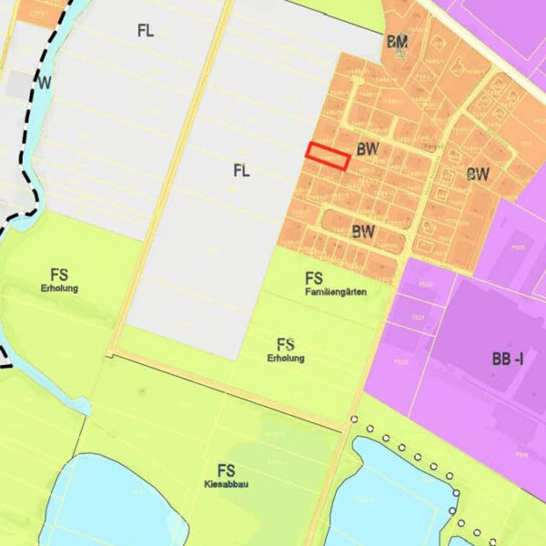 Baugrund in Rankweil - Kolbengasse - Flächenwidmungsplan - Amann Immobilien
