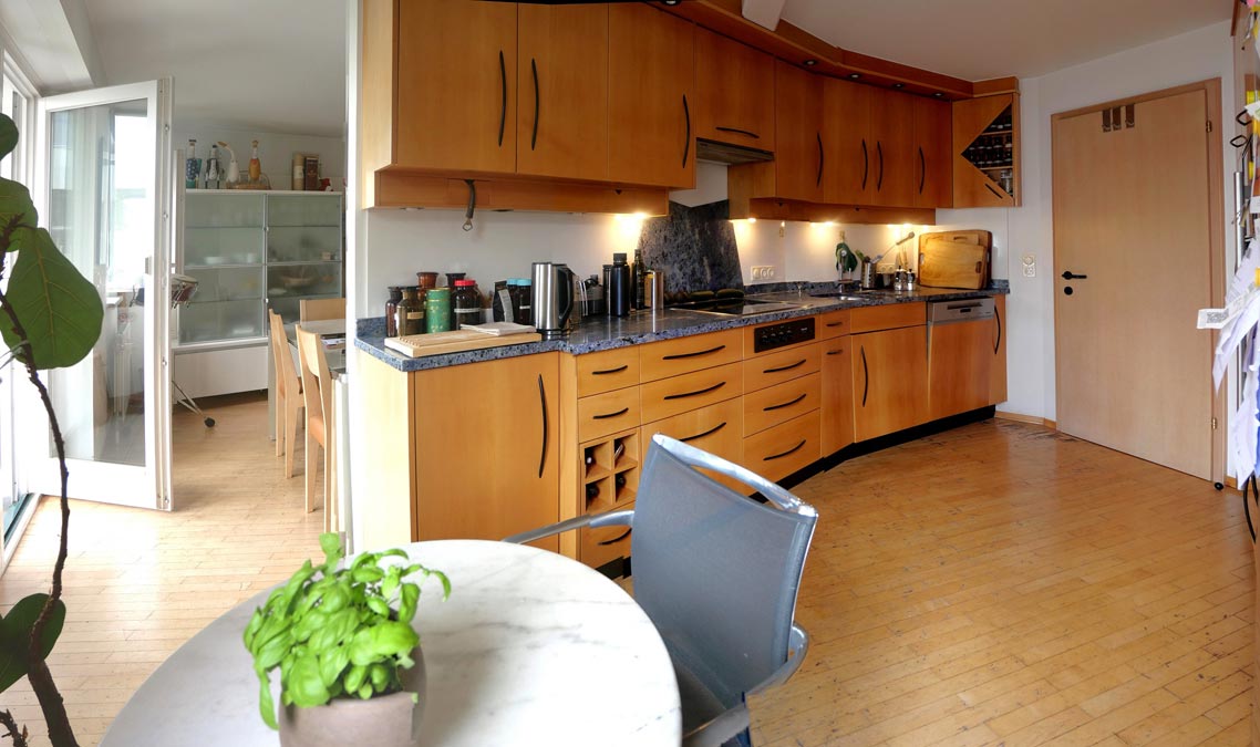 Attraktive 3-Zimmer-Wohnung in guter Lage - Dornbirn - Küche mit Esstisch - Amann Immobilien