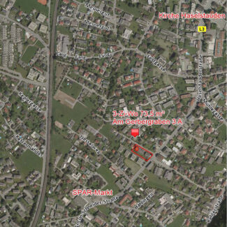 Attraktive 3-Zimmer-Wohnung in guter Lage - Dornbirn - Uebersichtsplan Amann Immobilien