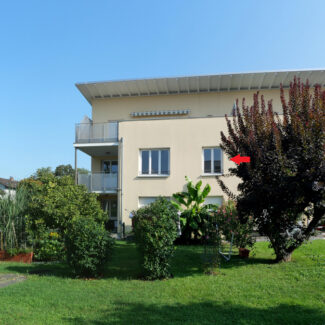 Attraktive 3-Zimmer-Wohnung in guter Lage - Sulz - Südansicht - Amann Immobilien