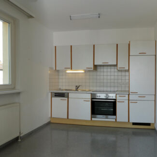 Attraktive 3-Zimmer-Wohnung in guter Lage - Sulz - Küche mit Essplatz - Amann Immobilien