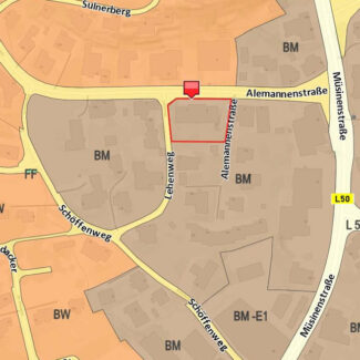 Attraktive 3-Zimmer-Wohnung in guter Lage - Sulz - Flächenwidmungsplan - Amann Immobilien