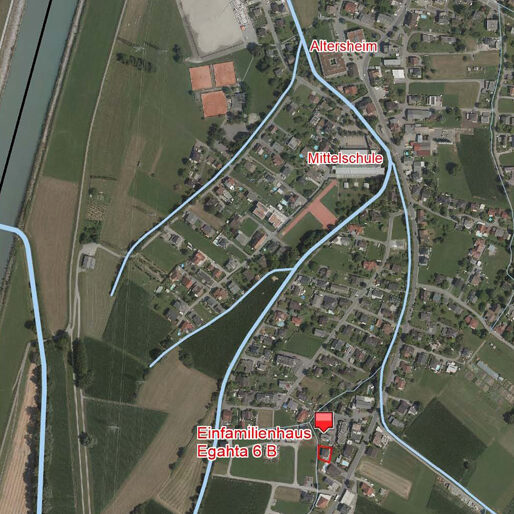 Geräumiges Einfamilienhaus in Koblach - Übersichtsplan - Amann Immobilien