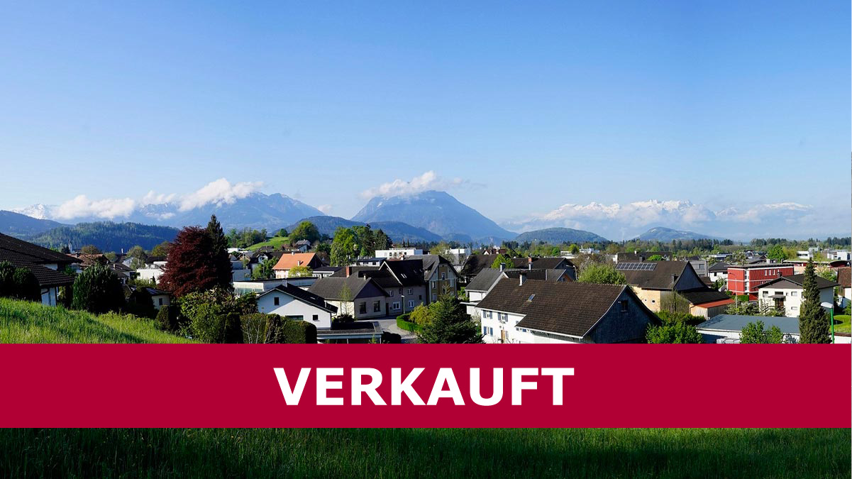 Baugrund in Hanglage - Röthis - VERKAUFT - Amann Immobilien