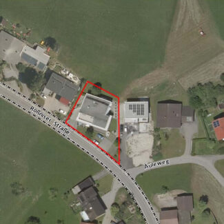 Geräumige 4-Zi-Wohnung im Grünen - Nenzing - Katasterplan - Amann Immobilien