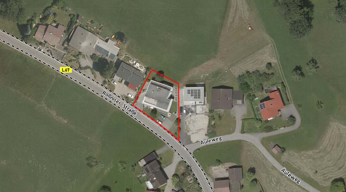 Geräumige 4-Zi-Wohnung im Grünen - Nenzing - Katasterplan - Amann Immobilien