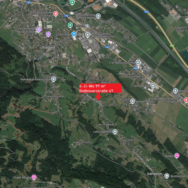 Geräumige 4-Zi-Wohnung im Grünen - Nenzing - Amann Immobilien