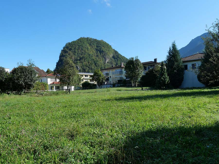 2 Grundstücke in ruhiger und zentrumsnaher Lage - Hohenems - Blick Richtung Schlossberg - Amann Immobilien