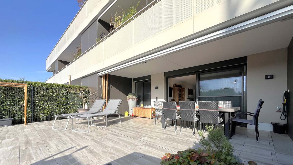 Neuwertige 2-Zimmer-Gartenwohnung in Sulz - Amann Immobilien