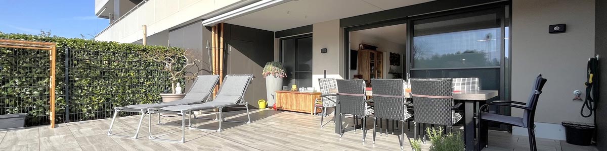 Neuwertige 2-Zimmer-Gartenwohnung in Sulz - Amann Immobilien