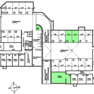 Super 3-Zi-Gartenwohnung in Göfis - Kellergeschossplan - Amann Immobilien