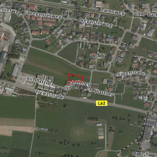 Baugründe in variabler Größe in Klaus - Übersichtsplan - Amann Immobilien