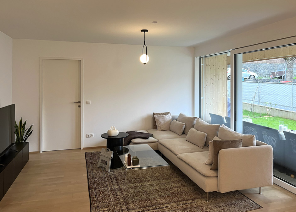 Attraktive 2-Zi-Gartenwohnung in Weiler - Amann Immobilien