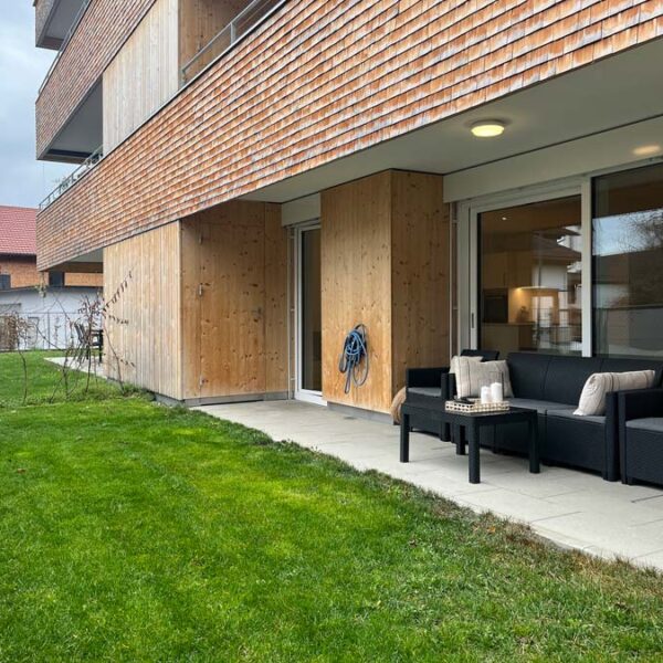 Attraktive 2-Zi-Gartenwohnung in Weiler - Amann Immobilien