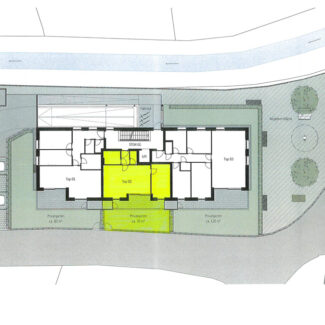 Attraktive 2-Zi-Gartenwohnung in Weiler - EG-Lageplan - Amann Immobilien