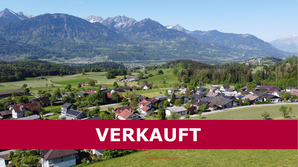 Baugrund mit super Aussicht in Schnifis - VERKAUFT - Amann Immobilien