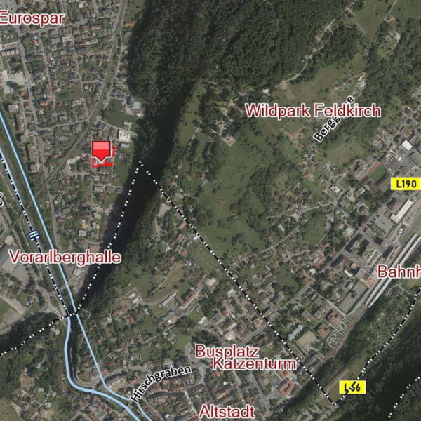 Stadtnahe 4-Zimmerwohnung in Feldkirch - Übersichtsplan - Amann Immobilien