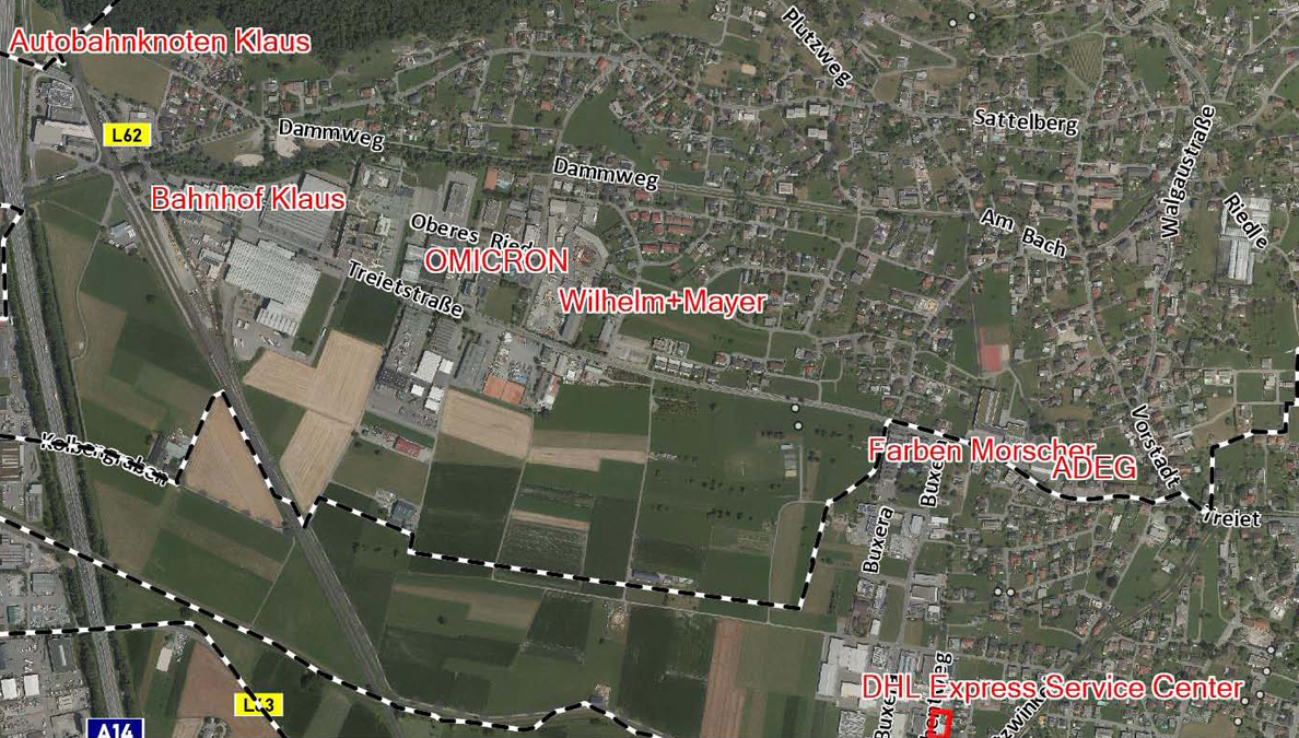 Werkstätte/Produktionsflächen zu vermieten - Übersichtsplan - Amann Immobilien