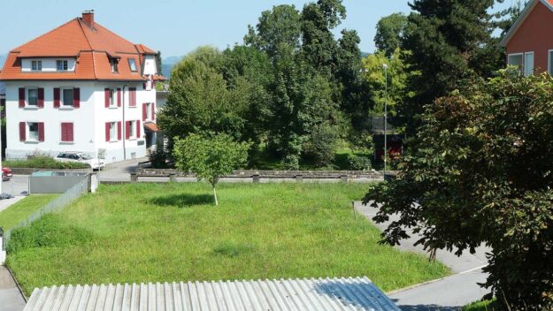 Baugrund in Rankweil - Blick Richtung Norden - Amann Immobilien