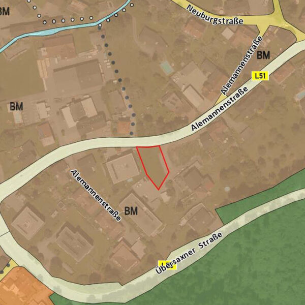 Baugrund in Rankweil - Flächenwidmungsplan - Amann Immobilien