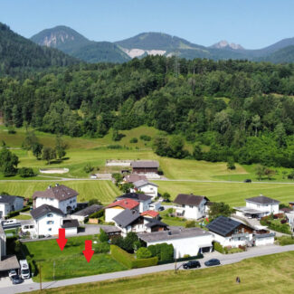 Baugründe in Bürs - Blick Richtung Westen - Amann Immobilien