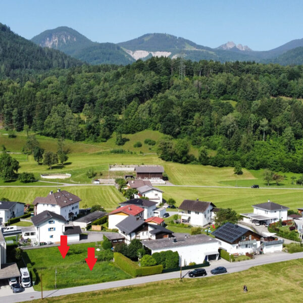 Baugründe in Bürs - Blick Richtung Westen - Amann Immobilien