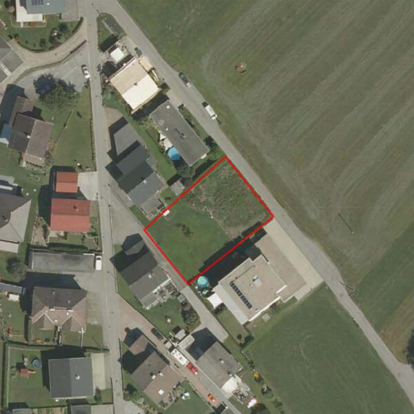 Baugründe in Bürs - Katasterplan - Amann Immobilien