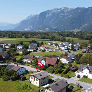 Einfamilienhaus mit großem Garten in Meiningen - Blick Richtung Südwest - Amann Immobilien