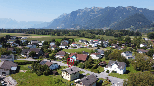 Einfamilienhaus mit großem Garten in Meiningen - Blick Richtung Südwest - Amann Immobilien