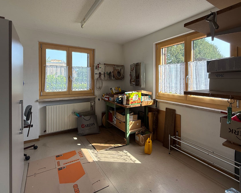 Einfamilienhaus mit großem Garten in Meiningen - Werkstatt EG - Amann Immobilien