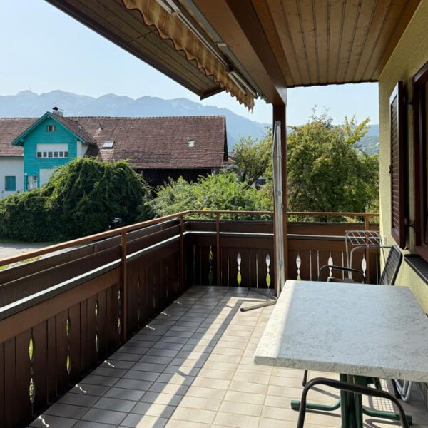 Einfamilienhaus mit großem Garten in Meiningen - Balkon - Amann Immobilien