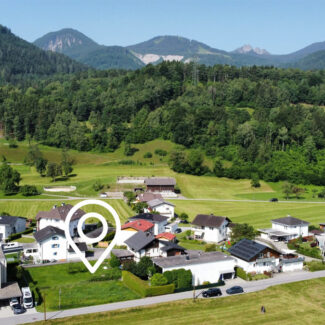 Grundstück in Bürs - Blick Richtung Westen - Amann Immobilien