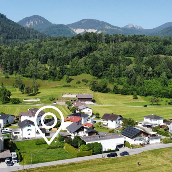Grundstück in Bürs - Blick Richtung Westen - Amann Immobilien