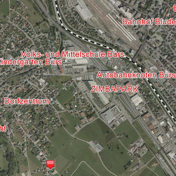 Mehrfamilienhaus in Bürs - Übersichtsplan - Amann Immobilien