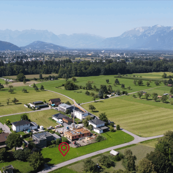 Attraktives Grundstück in Sulz - Blick Richtung Südwesten - Amann Immobilien