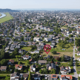 Baugrundstück in Lustenau - Lustenau Blick Richtung Bodensee - Amann Immobilien