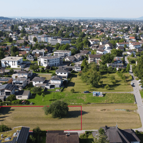 Baugrundstück in Lustenau - 1.500 m2 ruhige Wohnlage - Amann Immobilien