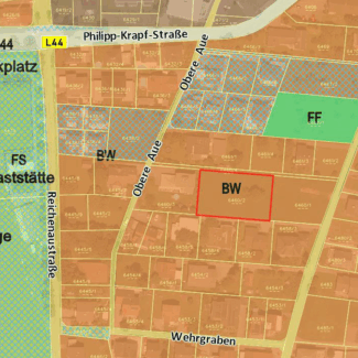 Baugrundstück in Lustenau - Flächenwidmungsplan - Amann Immobilien