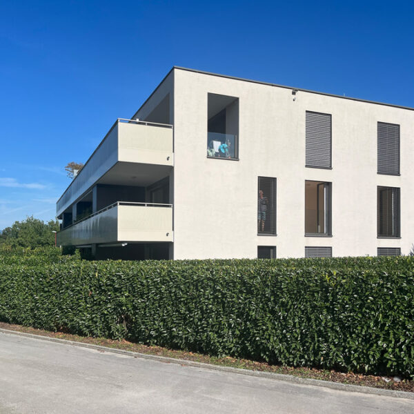 Neuwertige 2-Zimmer-Wohnung in Sulz - Ostansicht - Amann Imobilien