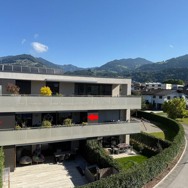 Neuwertige 2-Zimmer-Wohnung in Sulz - Amann Immobilien