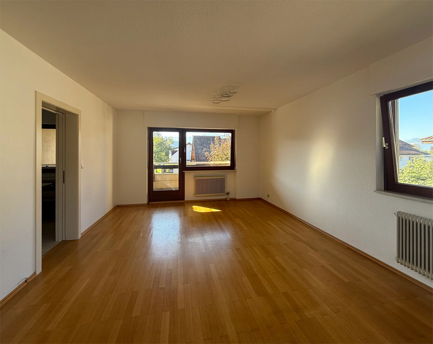 4-Zimmer-Wohnung mit 106 m2 in Sulz - Wohnzimmer - Amann Immobilien