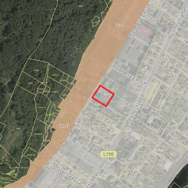 4-Zimmer-Wohnung mit Aussicht in Feldkirch Levis - Gefahrenzonenplan - Amann Immobilien