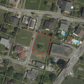 Grundstück - beste Lage für Familien - Rankweil - Katasterplan - Amann Immobilien