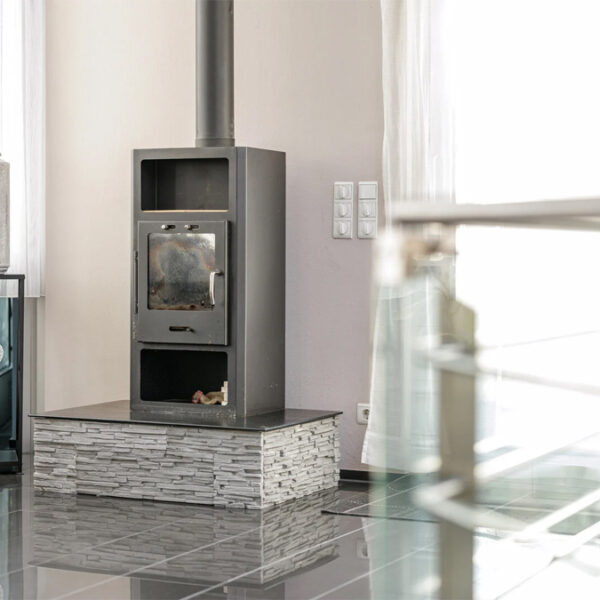 Modernes Wohnen und Arbeiten in einem Haus - Weiler - Wohnzimmer - Amann Immobilien