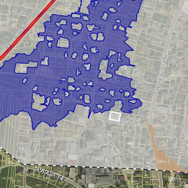 Modernes Wohnen und Arbeiten in einem Haus - Weiler - Gefahrenzonenplan - Amann Immobilien