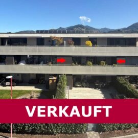 Neuwertige 2-Zimmer-Wohnung in Sulz - Amann Immobilien - VERKAUFT