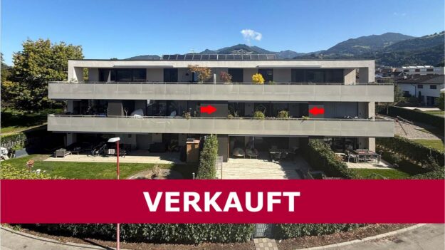 Neuwertige 2-Zimmer-Wohnung in Sulz - Amann Immobilien - VERKAUFT