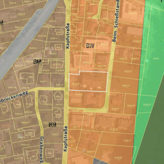 Preiswerte 3-Zi-Wohnung in Feldkirch - Flächenwidmungsplan - Amann Immobilien