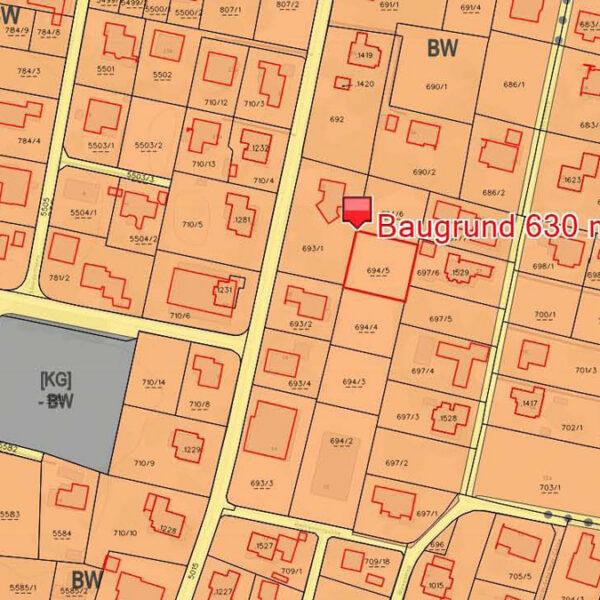Baugrund in Feldkirch-Altenstadt - Flächenwidmungsplan - Amann Immobilien