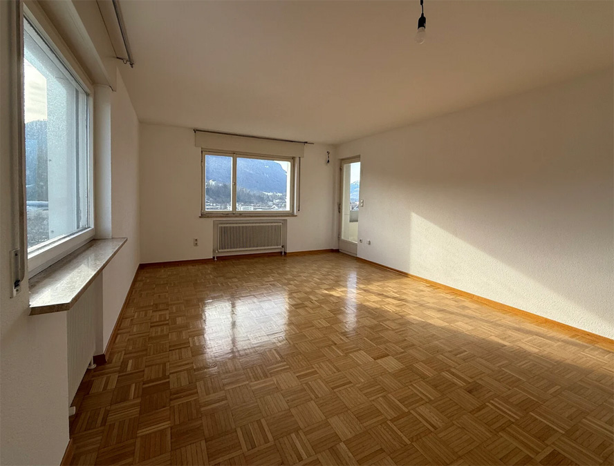 Großzügige 3-Zimmer-Wohnung in Feldkirch-Tosters - Wohnzimmer - Amann Immobilien